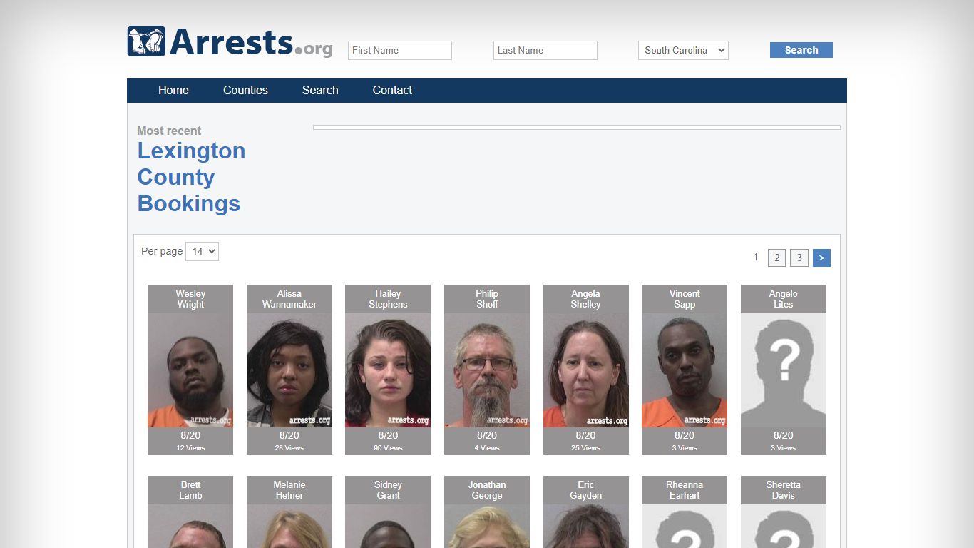 Lexington County Arrests and Inmate Search